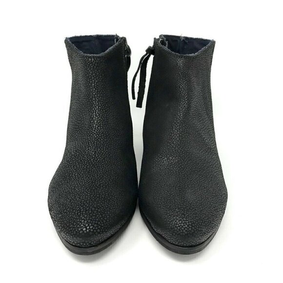 Coque Terra Womens Ankle Boots Black Snakeskin 7 - Picture 3 of 8